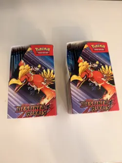Destined Rivals Half Booster Box Open - 18 Sealed Packs Pokemon TCG x2 - Image 2