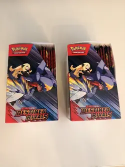 Destined Rivals Half Booster Box Open - 18 Sealed Packs Pokemon TCG x2 - Image 5