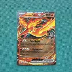 Pokemon TCG Destined Rivals Team Rockets Moltres EX 31/182 - Image 1
