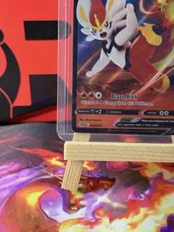 Cinderace V 043/264 Fusion Strike NM Full Art Ultra Rare Pokemon Card - Image 5