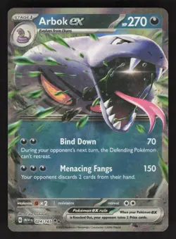 Arbok ex 24/165 Pokemon TCG SV: Scarlet & Violet 151 NM - Image 1