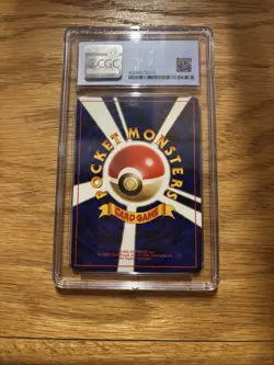 Ampharos Pokemon Card Japanese CGC 9 Mint Gold Silver to New World Holo 2000 - Image 2