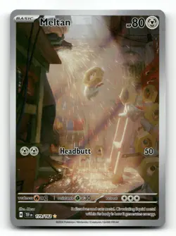 Meltan 179/162 - Temporal Forces - Pokemon Card NM/M - Image 1