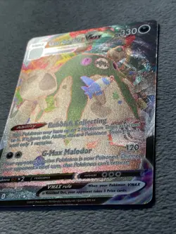 Garbodor Vmax 101/203 Evolving Skies 2021 Pokemon Card Textured Full Art Rare - Image 2