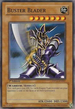 Buster Blader - DPYG-EN007 - Common - Unlimited Edition - Moderately Played - Du - Image 1