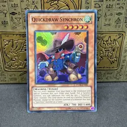Yugioh Quickdraw Synchron TU06-EN005 Super Rare NM - Image 1