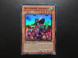 Yugioh - Quickdraw Synchron TU06-EN005 Super Rare Euro - Image 1