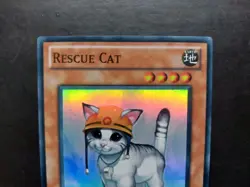 Yugioh - Rescue Cat TU03-EN002 Super Rare Euro - Image 2