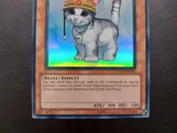 Yugioh - Rescue Cat TU03-EN002 Super Rare Euro - Image 3