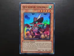 Yugioh - Quickdraw Synchron TU06-EN005 Super Rare Euro - Image 1