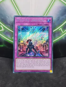 Yugioh Welcome Labrynth BLMR-EN102 Secret Rare 1st Edition NM - Image 1