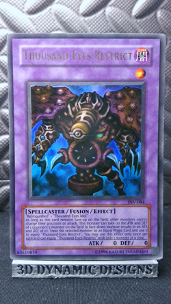 | Yugioh Thousand-Eyes Restrict PSV-084 Ultra Rare Pharaohs Servant MP/HP 🔥 | - Image 1