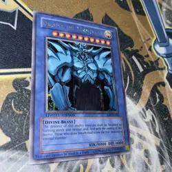 Yugioh Shonen Jump Promo Obelisk the Tormentor JMP-EN004 Secret Rare NM - Image 2
