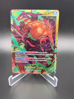 Roronoa Zoro OP06-118 ONE PIECE Tcg Secret Rare NM - Image 1