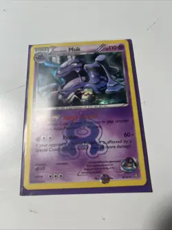 Pokemon Card Team Aqua's Muk Double Crisis Holo Rare 8/34 Near Mint Sealed - Image 1