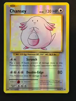 POKEMON CARD Chansey 70/108 Evolutions Reverse Holo Mint Pack Fresh Free P&P - Image 1