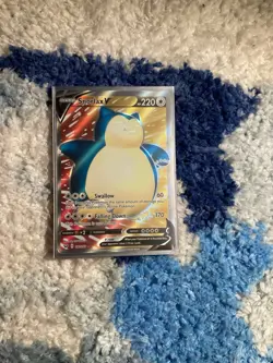 Pokemon Snorlax V Full Art Ultra Rare Holo 197/202 Sword & Shield TCG Card - Image 1