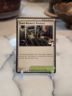 Pokemon TCG Team Rocket's Factory 173/182 Prize Pack Series Cards Cosmo Holo NM - Image 1