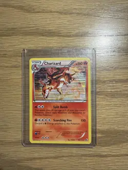 Pokemon TCG Charizard Holo Card 19/113 Legendary Treasures Series - Image 1