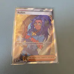 Raifort - Pokemon TCG Ultra Rare Trainer Prismatic Evolutions Card 142/131 NM - Image 1