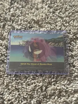 Topps Pokemon EP19 The Ghost Of Maiden Peak Card MP Holo. - Image 1