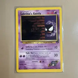 Pokemon TCG Sabrina's Gastly Gym Challenge Unlimited 96/132 Unlimited LP/NM - Image 1
