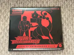 Destined Rivals ETB SPANISH Sealed Box w/ Tear on the corner of box New - Image 1