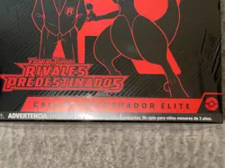 Destined Rivals ETB SPANISH Sealed Box w/ Tear on the corner of box New - Image 2
