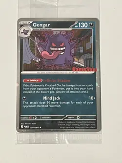 Pokemon Gengar GameStop Promo TCG Card 050/088 English Stage 2 2026 - Image 1