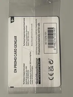 Pokemon Gengar GameStop Promo TCG Card 050/088 English Stage 2 2026 - Image 2