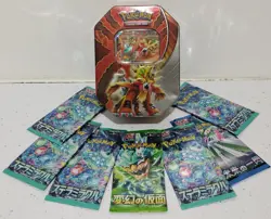 Pokemon TCG Booster Packs Bundle x 11 & Paradox Destinies Tin - NEW & SEALED - Image 1