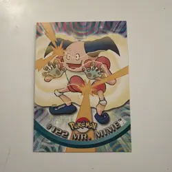 Topps Pokemon Series 3 Mr Mime 122 Non Holo Tv Animation Edition -Mint! Sharp! - Image 1