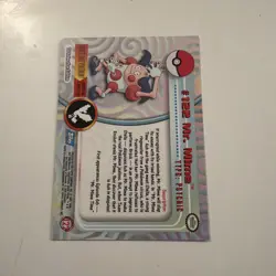 Topps Pokemon Series 3 Mr Mime 122 Non Holo Tv Animation Edition -Mint! Sharp! - Image 2