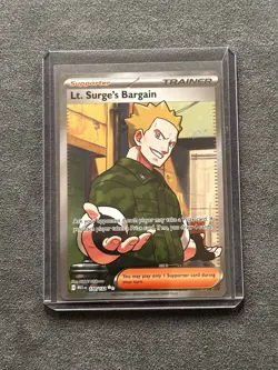 Lt. Surge's Bargain - 170/132 Mega Evolution - NM - Pokemon TCG - Image 1