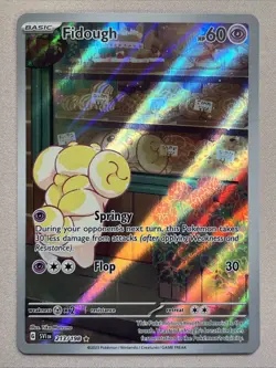 Pokemon Card - Fidough - Illustration Art Rare (213/198) Scarlet & Violet *VLP* - Image 1