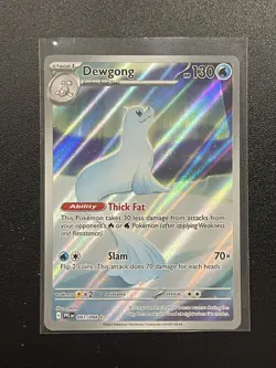 Pokemon TCG Dewgong 097/094 Illistration Rare Phantasmal Flames - Image 1