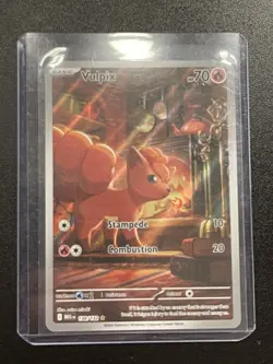 Vulpix 138/132 Illustration Rare ME01: Mega Evolution NM Pokemon - Image 1