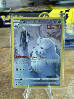 Pokemon TCG Abomasnow TG01/TG30 Astral Radiance Trainer Gallery Ultra Rare NM - Image 1