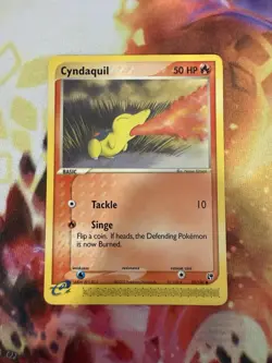 Pokemon - Cyndaquil - Sandstorm 59/100 - Common - LP - Image 1