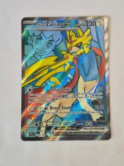 Hop's Zacian ex 176/159 Ultra Rare Journey Together Pokemon Holo Near Mint - Image 1
