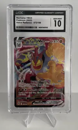 Machamp VMAX 073/189 - CGC Gem Mint 10 - Astral Radiance - Pokemon TCG 2022 - Image 1