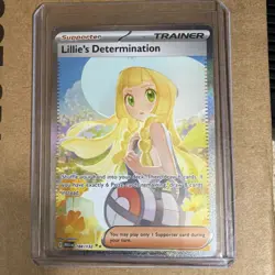 Lillie's Determination Mega Evolution 184/132 Pokemon TCG -ungraded - Image 1
