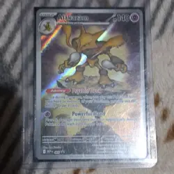 Pokemon Alakazam Me: Mega Evolution Promo Holo Psychic Draw 009 140 HP - Image 1