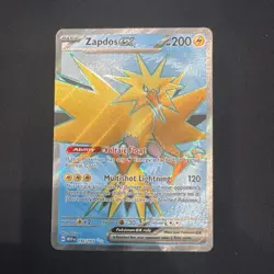 Zapdos ex 192/165 Pokemon Sv: Scarlet & Violet 151 Ultra Rare - Image 1