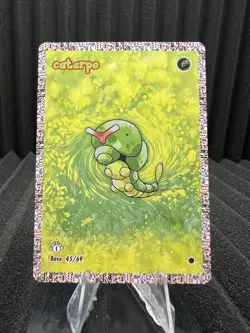 Caterpo (Caterpie) 45/69 - Dittomon Base Set First Edition Fan Art Pokemon - Image 1