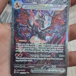 Pokemon Charizard ex 234/091 SV Paldean Fates Special Illustration Rare Holo - Image 5