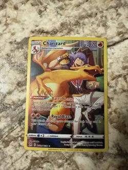 Charizard 2022 POKEMON SWORD & SHIELD LOST ORIGIN #TG03 FULL ART Trainer Gallery - Image 1