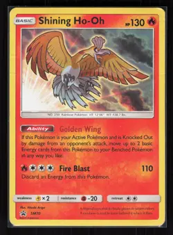 Shining Ho-Oh Holo Promo Pokemon SM Promos SM70 HP - Image 1