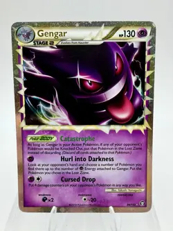 Pokemon Gengar Prime Triumphant Ultra Rare Holo Stage 2 130HP #94/102 2010 LP - Image 1