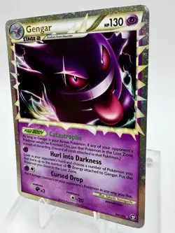Pokemon Gengar Prime Triumphant Ultra Rare Holo Stage 2 130HP #94/102 2010 LP - Image 2